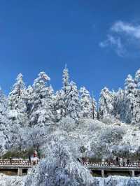 宮崎駿的冰雪世界丨瓦屋山