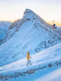 雪山上的咖啡館朋友圈以為我去了瑞士