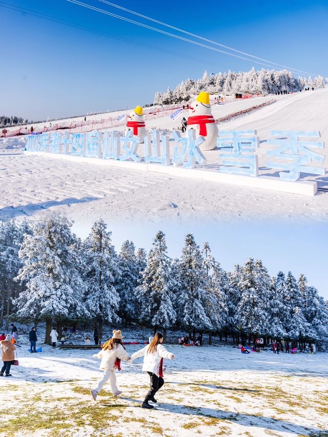 武隆仙女山冰雪季，邂逅冬日童話！