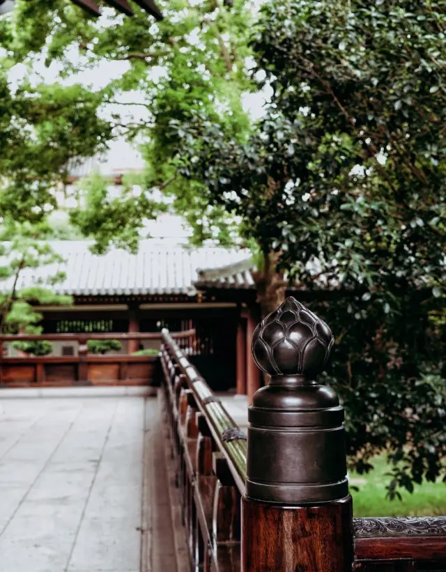 Shanghai | A Tang-style temple in Shanghai, a good place to relax