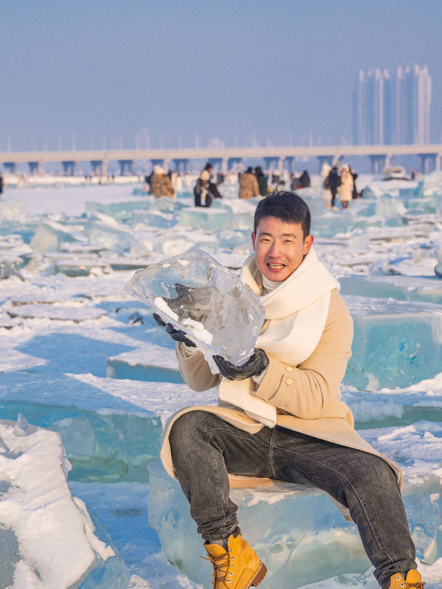 鑽石海免費開放這是哈爾濱獨一份的浪漫