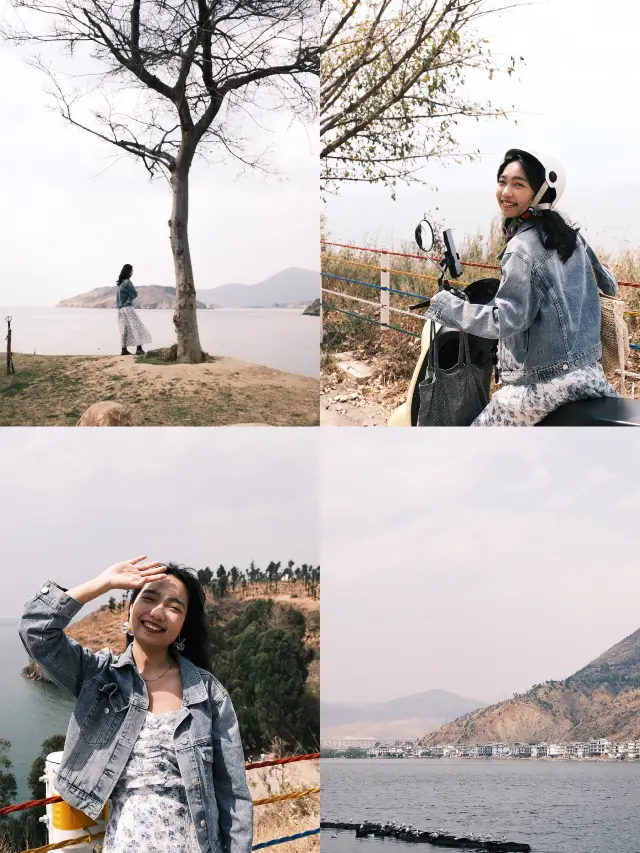 I spent six hours cycling around the lake in Dali