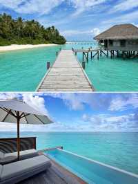 馬爾代夫倫格里島康萊德酒店～超美的日落水上泳池別墅太棒啦！