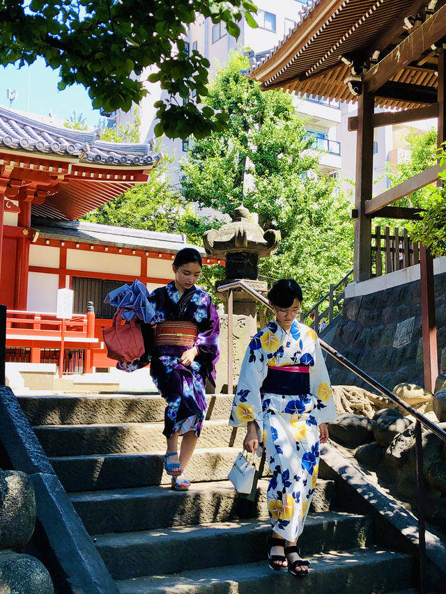 東京淺草寺｜穿和服的櫻花妹一次看個夠！