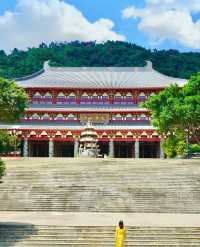 福州新年祈福拜拜閩旗山萬佛寺攻略