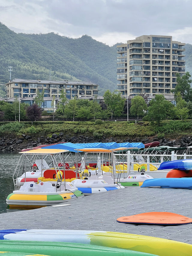 江浙沪度假首選擁有千島湖最大水世界的可人帆船遊艇度假莊園