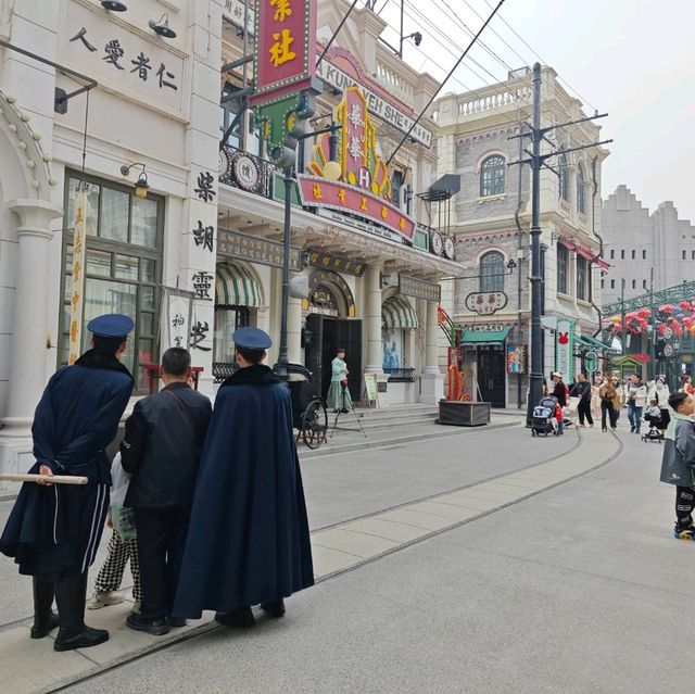 Old World Charm in Jianye Movietown