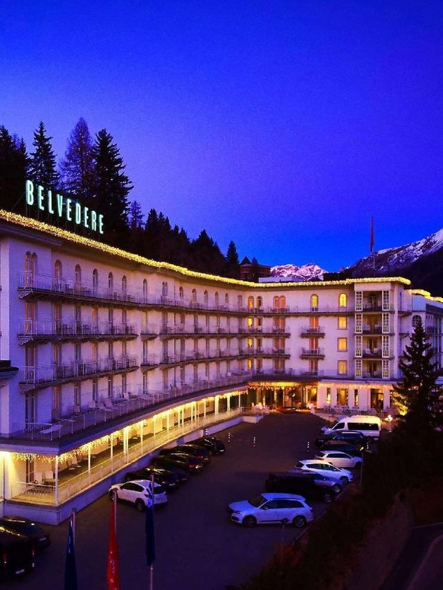 🌟✨ Alpine Luxury: Davos' Dazzling Steigenberger Grandhotel! ✨🌟