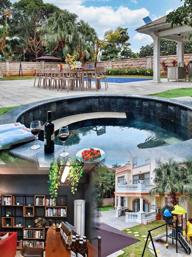 花都棕榈島·塞納莊園6房10床·超大泳池