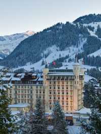 🏰✨ Gstaad's Grandeur: A Palace of Alpine Dreams 🌄
