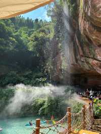 成都周邊又發現一個好地方，樂山｜螢火灣攀岩輕奢露營基地