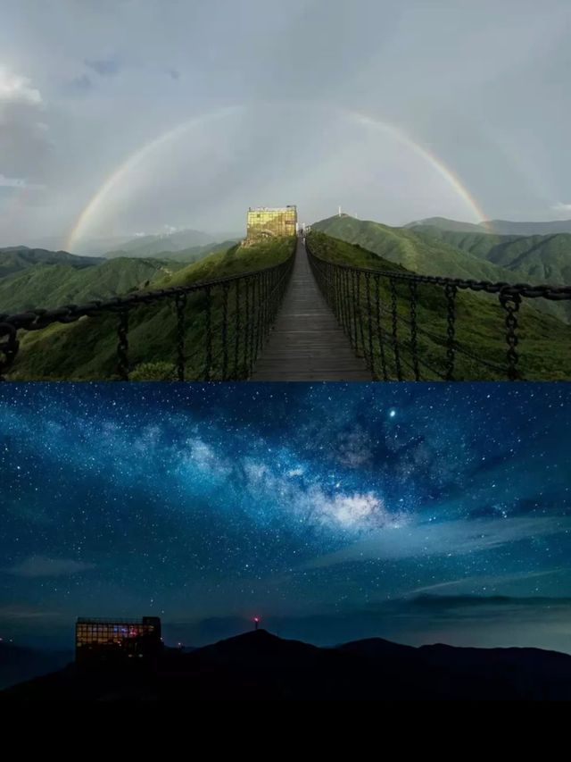 住到山頂，躺在房間欣賞日出的自然角落。