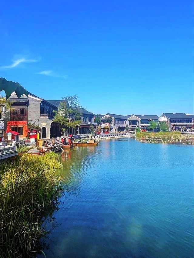 合肥夜晚打卡聖地：塘溪津門水街。
