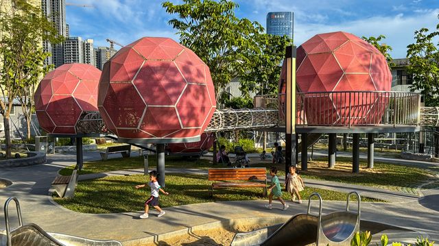 深圳全新打卡勝地 | 龍崗大嶺鼓公園  家人們，今天給大家分享一個深圳的寶藏打卡地——龍崗大嶺。