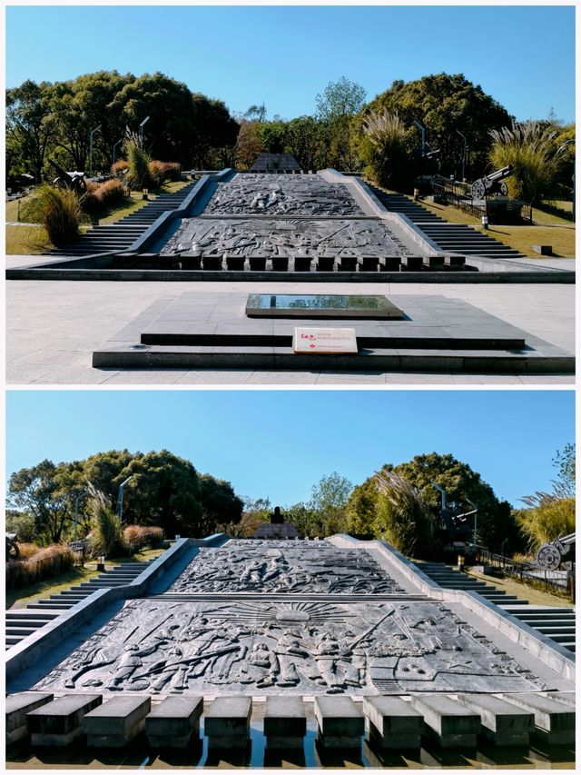 上海寶山，吳淞炮台灣國家濕地公園。