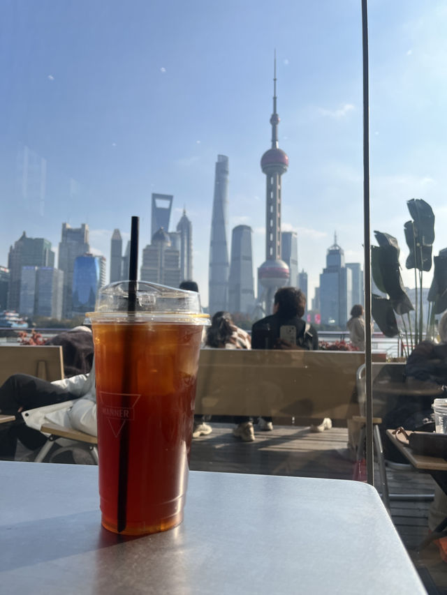 동방명주 뷰 맛집 카페는 여기에 ☕️