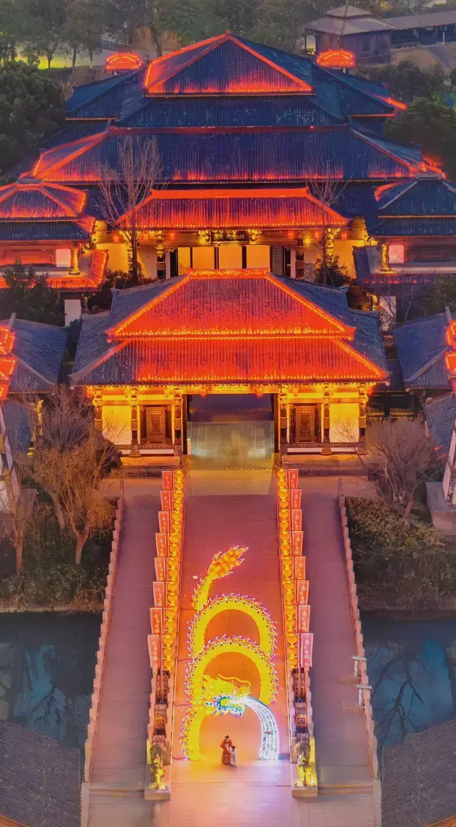 常州這是有高人指點吧新春氛圍簡直直接拉啦！