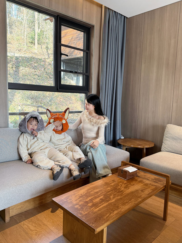 天姥隱的春天 住進童話裡的森林小木屋