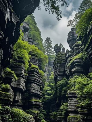 Check in at the Suobuya Stone Forest