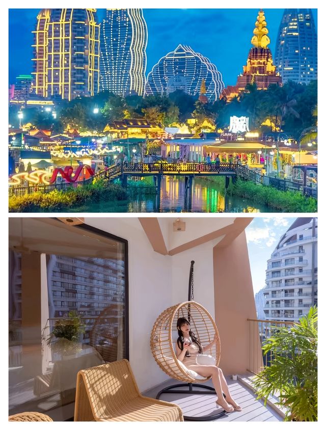 在西雙版納，入住擁有無敵大露台的酒店……