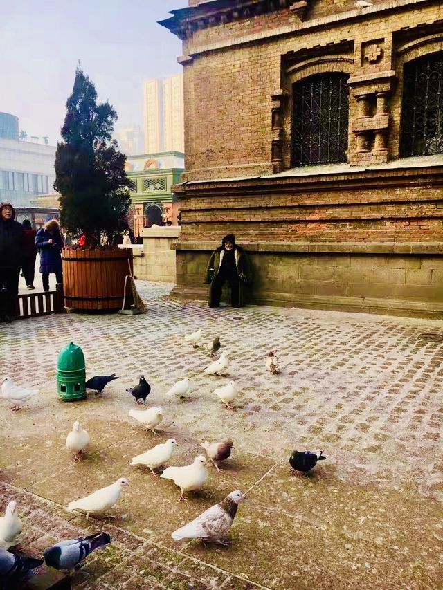 An old Cathedral and now an Art Gallery in Harbin ❄️