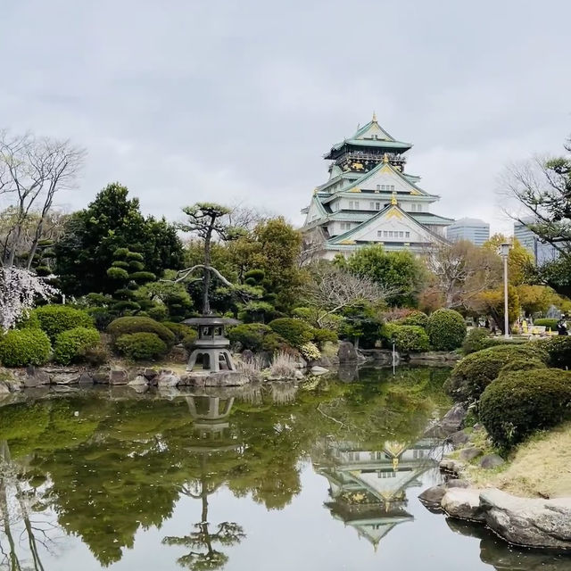 大阪城公園：歷史與自然的交融