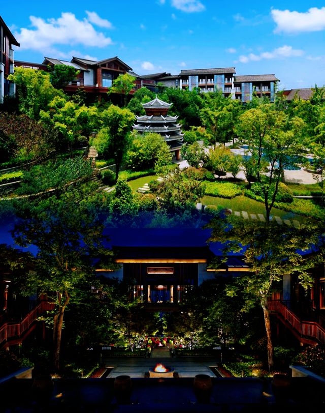 貴陽安納塔拉度假酒店遠離市區，在山間享受悠閒時光
