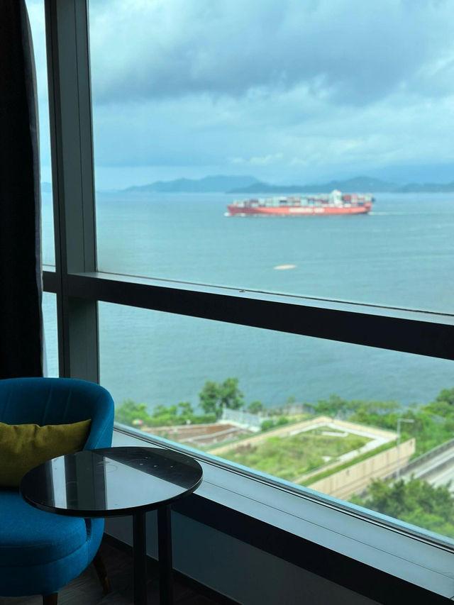香港數碼港艾美酒店：海景浪漫之約