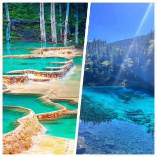 Jiuzhaigou is stunning, but I honestly don't recommend visiting in June because......