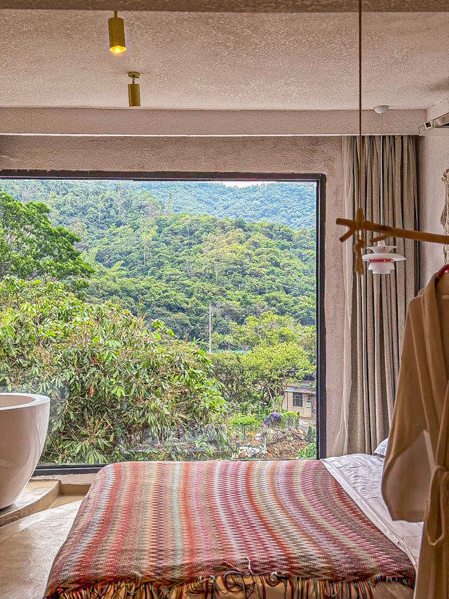 深圳避世民宿！遠山森林太好住