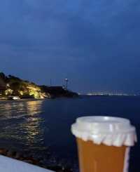來西港花園感受夜晚的迷人景色
