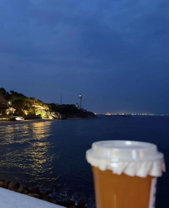 來西港花園感受夜晚的迷人景色