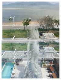 深圳較場尾海景私湯酒店｜浸住溫泉睇海