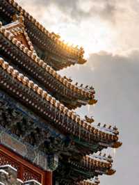 震撼!故宮角樓雪後鎏金,600年歷史美成水墨畫