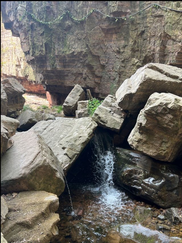 新安秘境！闖入現實版綠野仙蹤，龍潭大峽谷絕了！  爆裂推薦理由 洛陽小九寨！瀑布群+碧綠潭水美