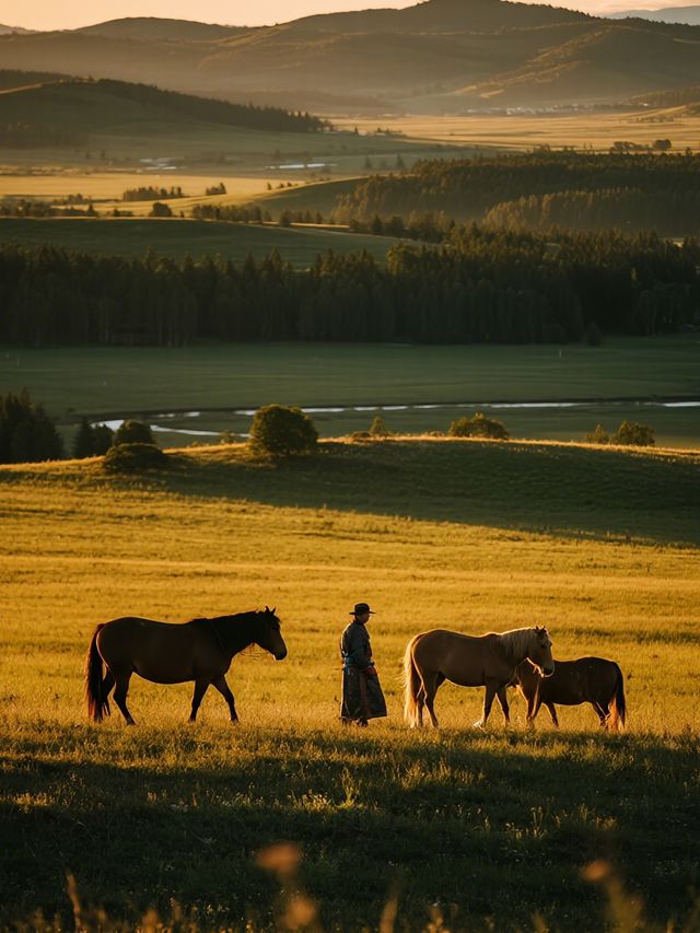 呼倫貝爾親子遊，夏日的清涼童話