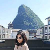 Yangshuo, lying in a landscape painting ✨