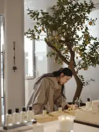 在九龍湖阿那亞的「香氛藝術館」🫧