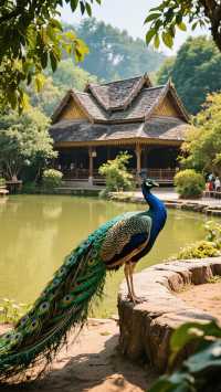 雲南民族村,不是一座「主題公園」,而是一本立體的雲南民族文化百科全書——它依滇池而建,占地約1200