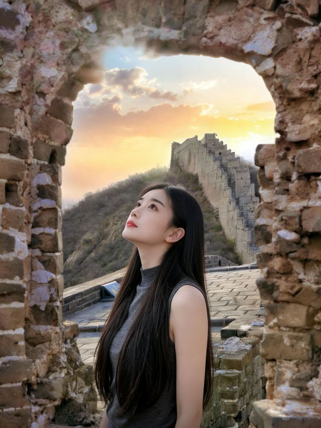 不愧是國家地理評選的「最美長城」 不愧是國家地理評選的「最美長城」