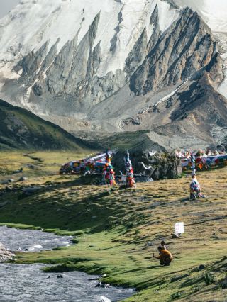 サプ神山に単独挑戦｜野生のチベットヒグマと見つめ合う衝撃体験