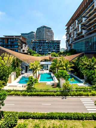 汕尾金町湾の絶景海景民宿「晩雲集」デザイナー海景が癒しの空間