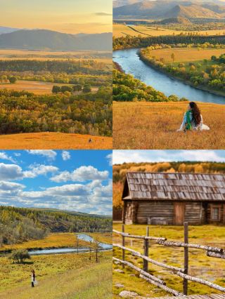 The legendary autumn in Daxing'anling! A divine palette spilled by the gods, stunningly beautiful
