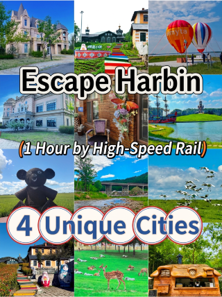 Escape Harbin in 1 hour by high-speed rail! These 4 hidden gems are local favorites