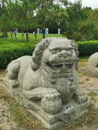 【河北省滄州市】大運河百獅園。