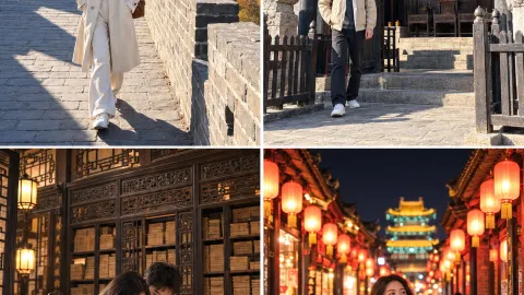 Pingyao Ancient City: Staying inside vs. outside the city walls — traveler post in Pingyao County
