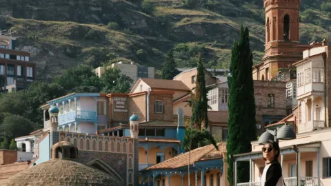 The first thing to do when landing in Tbilisi is to soak in a 100-year-old hot spring — traveler post in Georgia