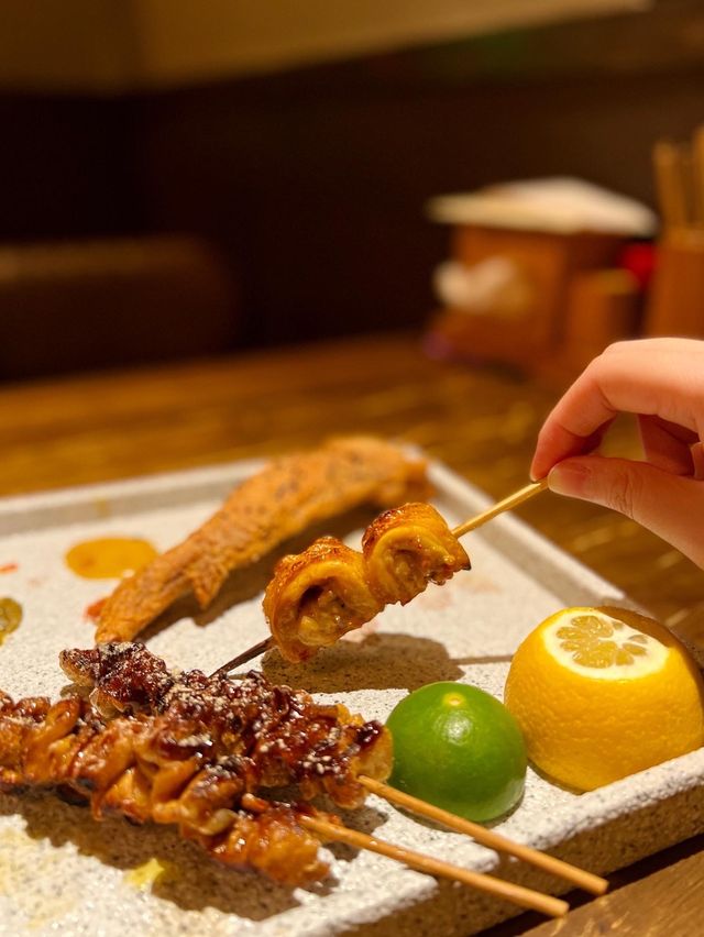 香港美食🍀銅鑼灣炭火燒鳥店