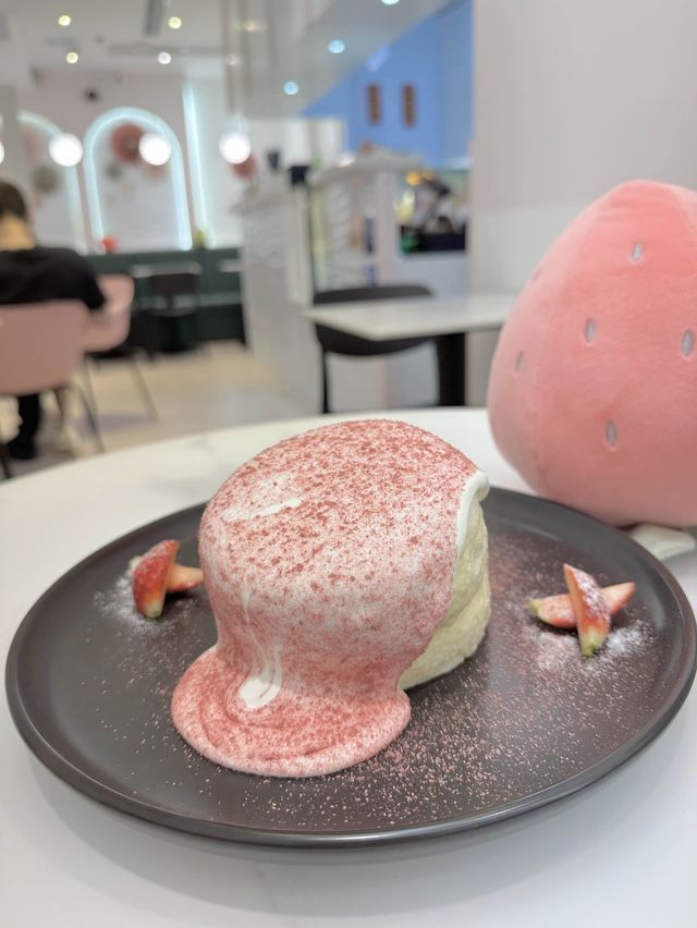 精緻Soufflé Plancake x 美味飲品🥭