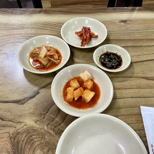 강릉 중앙시장 장칼국수와 옹심이 🥔 